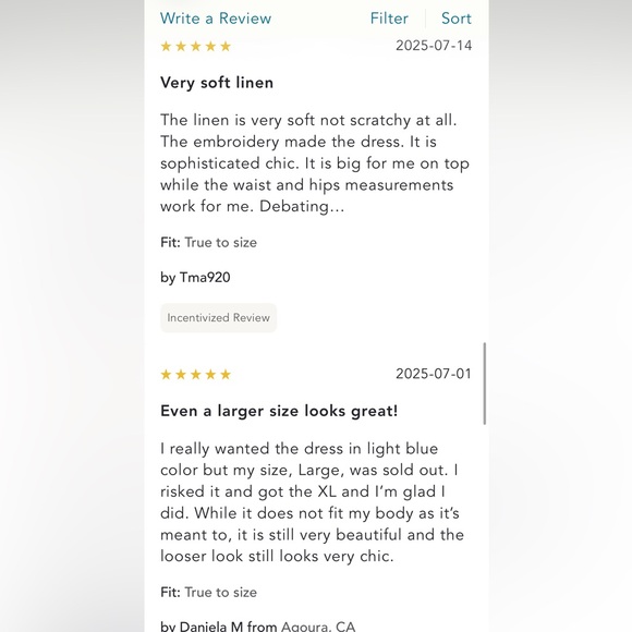 Linen Anthropologie NWT Maeve Linen Blend Appliqué Midi Dress size XL. - Picture 13 of 16